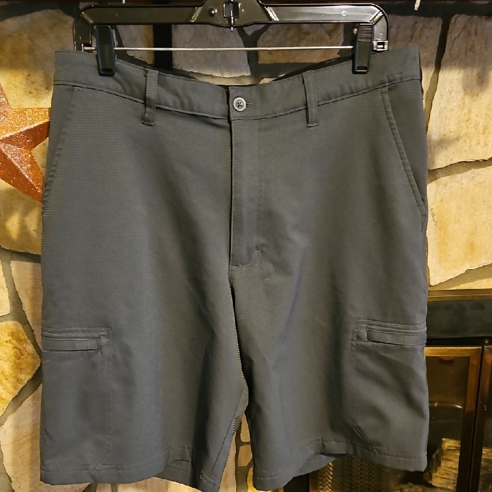 Champion Gray Cargo Shorts Durable Outdoor Style